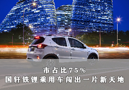 市占比75%  游艇会铁锂乘用车闯出一片新天地